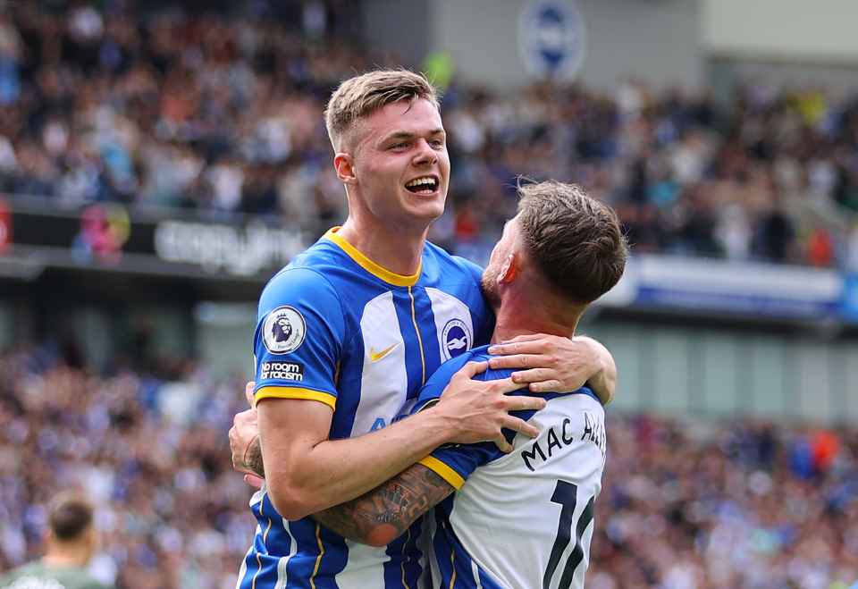 Brighton secure European football as Evan Ferguson becomes Premier League’s top scoring teen