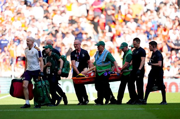 Tom Lockyer's delighted hospital bed reaction as Luton secure Premier League promotion