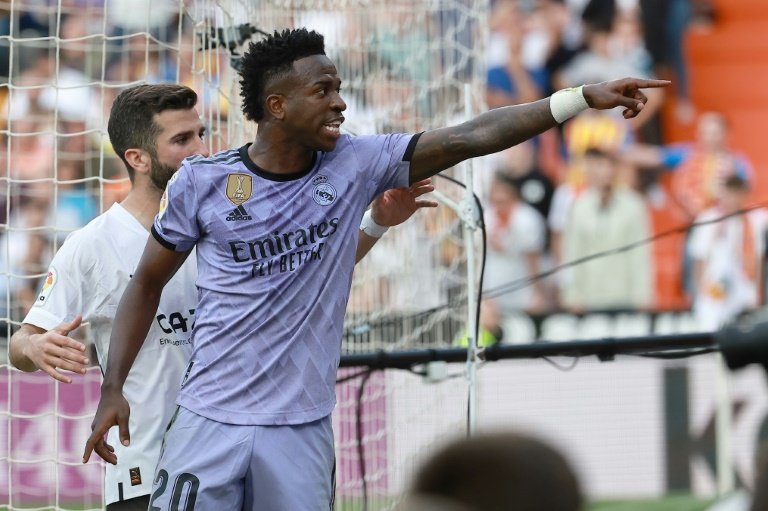 Valencia scrape vital win over Madrid amid Vinicius racism storm