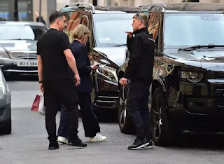 Fan crashes into Gary Neville's Land Rover and then asks Man Utd legend for a selfie