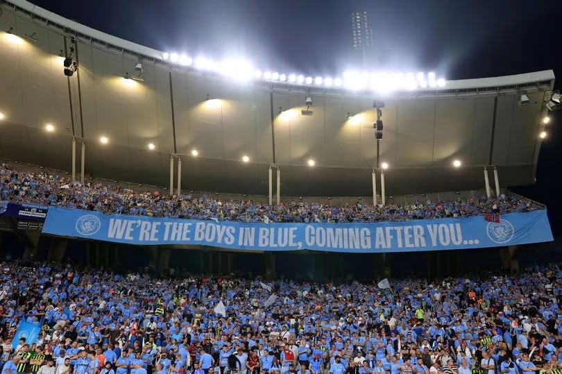 Man City fan collapses at Champions League final as medics rush to provide oxygen