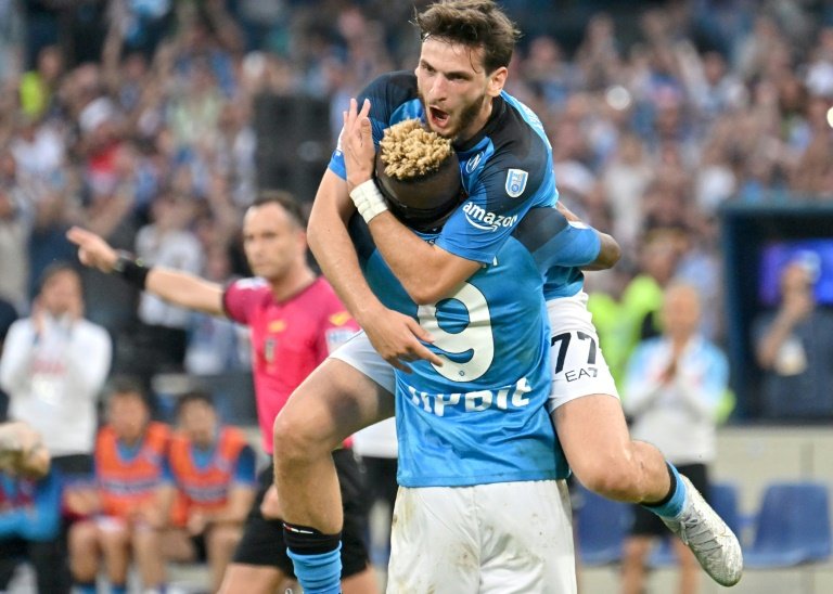 Napoli celebrate title triumph on day of goodbyes