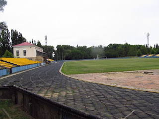 Ukrainian football stadium submerged under water after Russian attack destroys dam